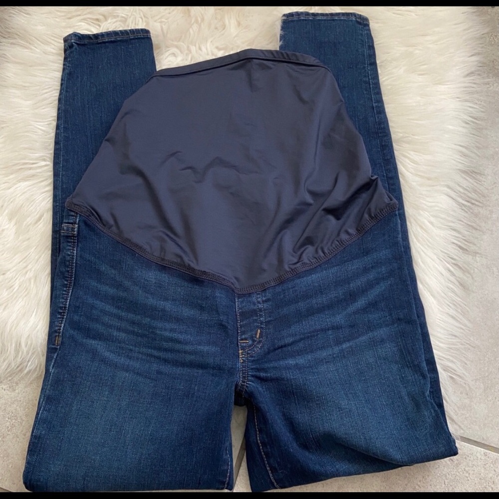 Nwt over the belly madewell maternity skinny jeans